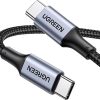 UGREEN USB-C auf USB-C PD 100 Watt, USB Kabel, Gray