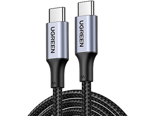 UGREEN USB-C auf USB-C PD 100 Watt, USB Kabel, Gray